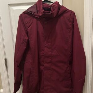 Burton Burgundy Hooded Jacket
